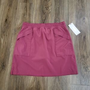 RBX Active Women's Skort Pink Stretch Pockets Athleisure Tennis Golf Athletic